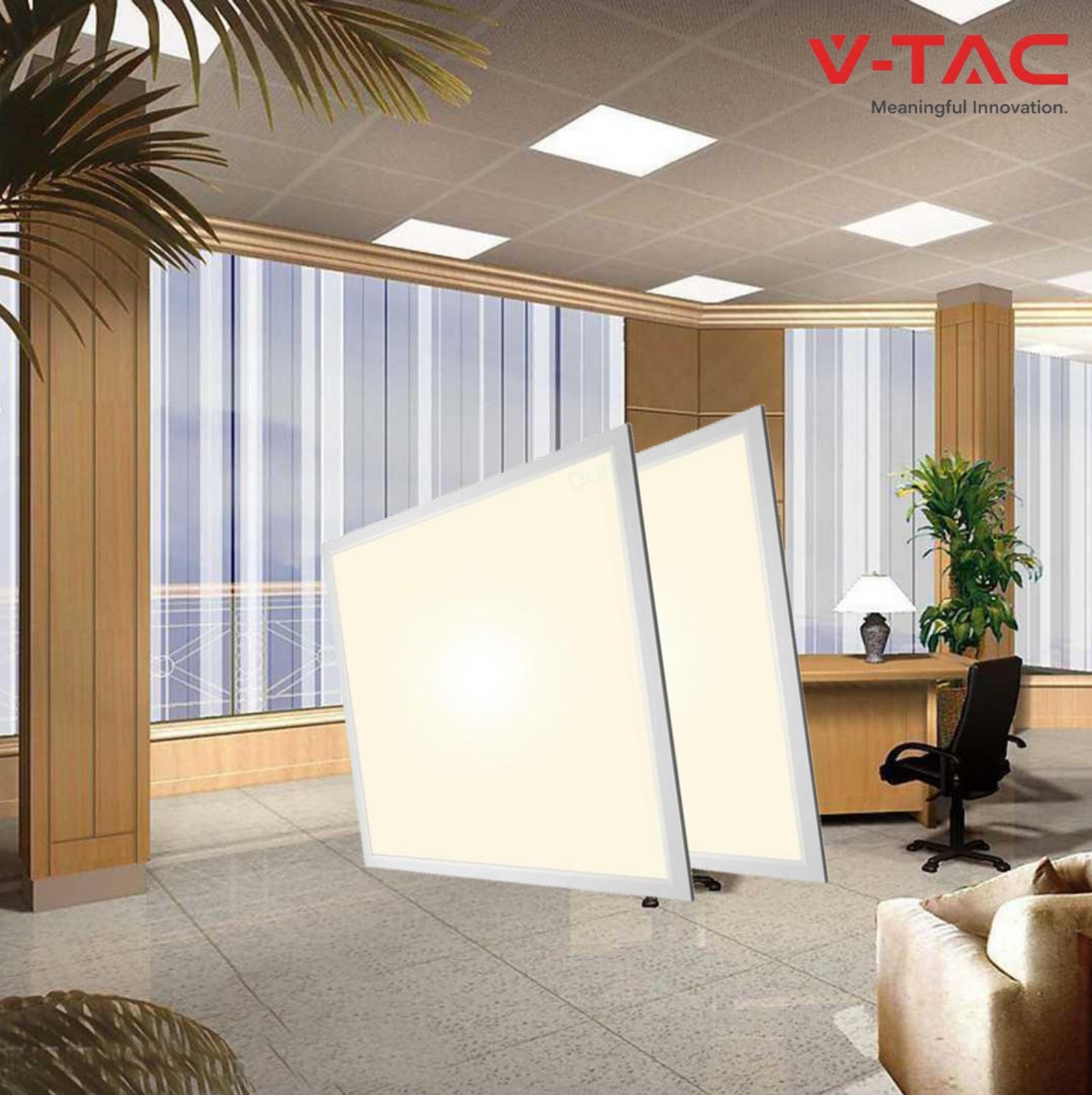 60X60 V-TAC LOWER FITTING 60W